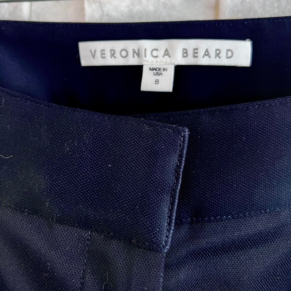 Veronica Beard skinny ankle pant with zipper detail - like new - Picture 5 of 6